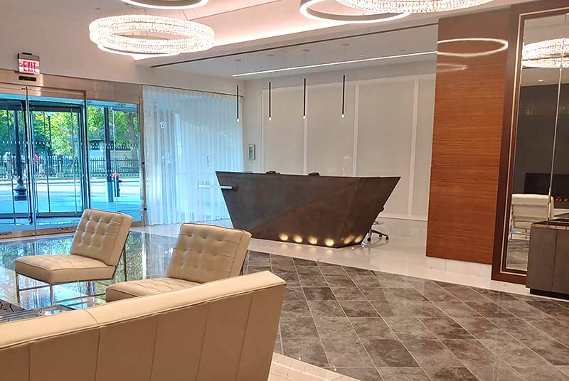 lobby desk