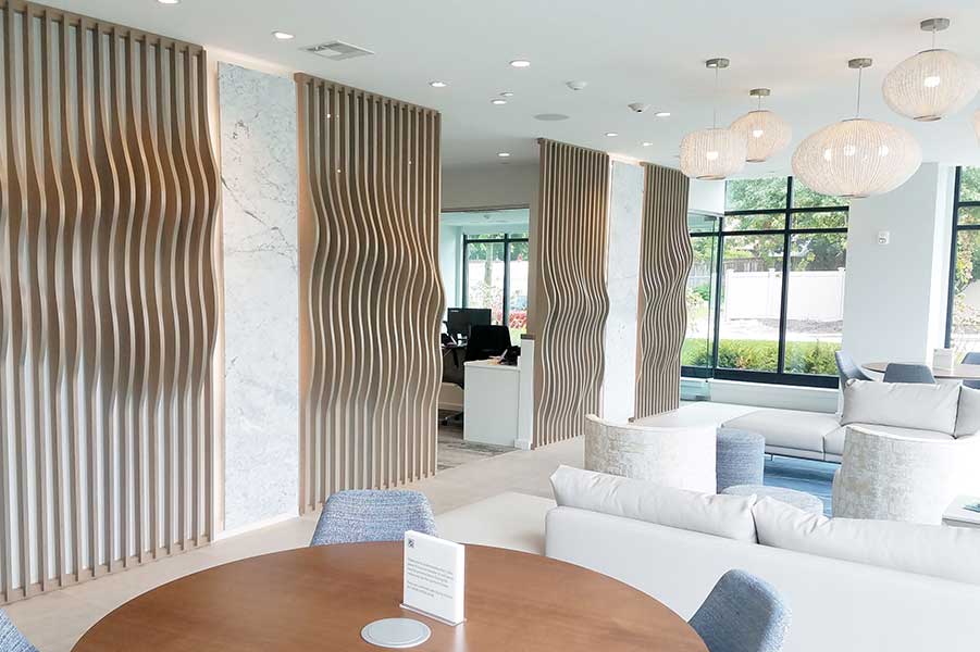 Lounge area