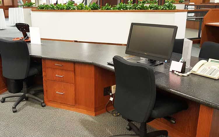 boston college law desk