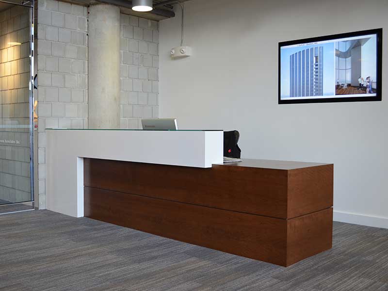reception desk