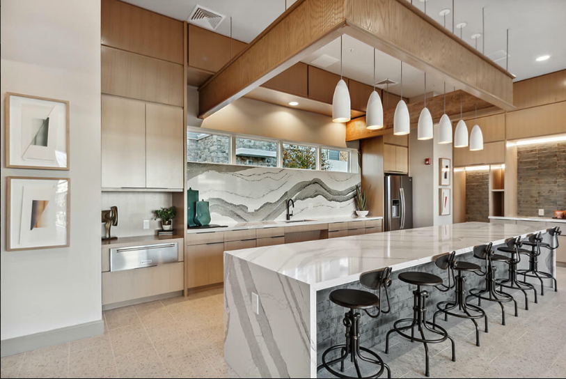 The Quill Apartment complex in Milford, Massachusetts