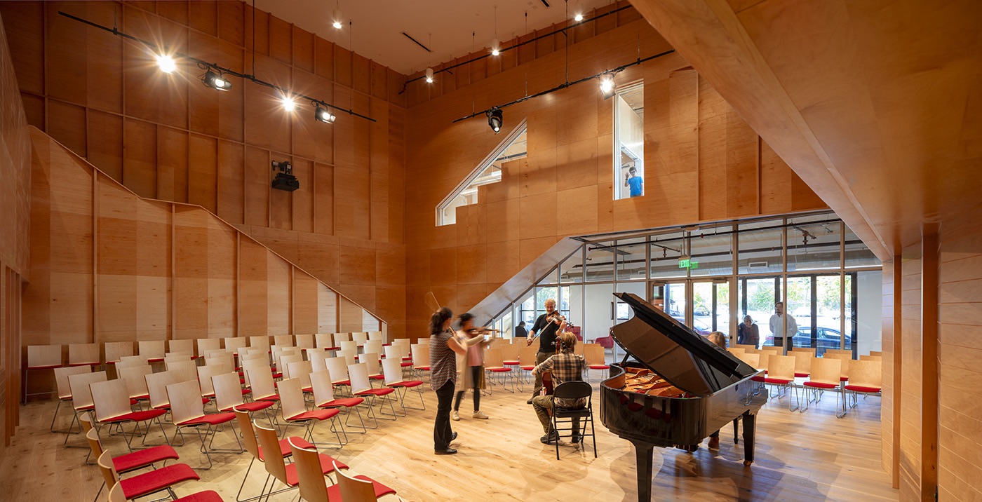 MusicWorks performance hall