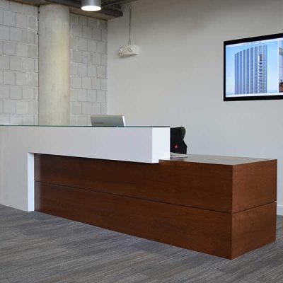 reception desk