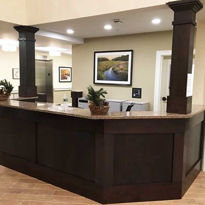 Concierge desk